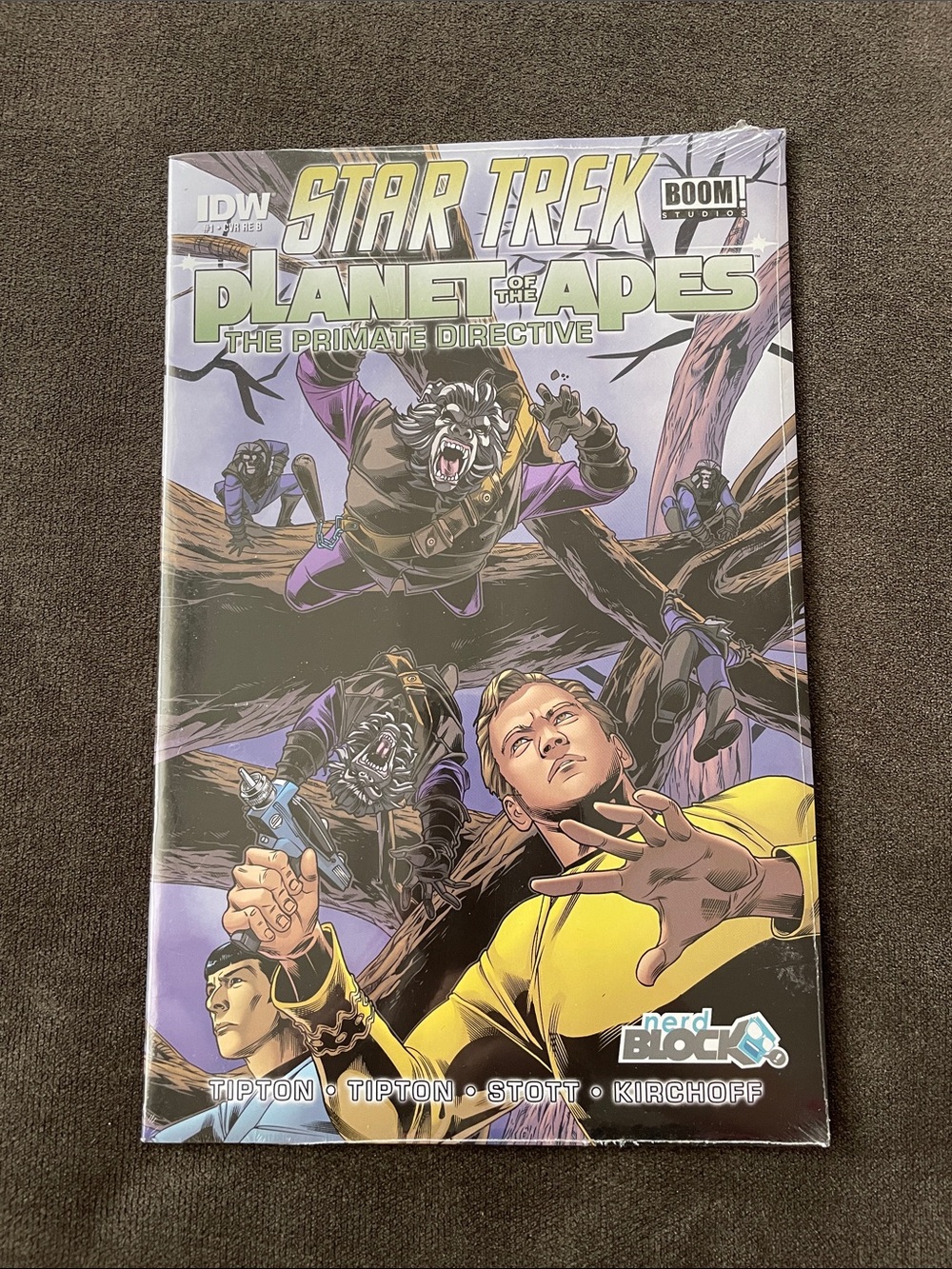 Star Trek Planet of the Apes, the Primate Directive Comic Book